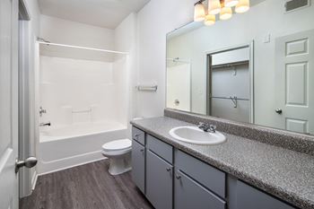 Spacious Bathrooms with Garden Tubs
